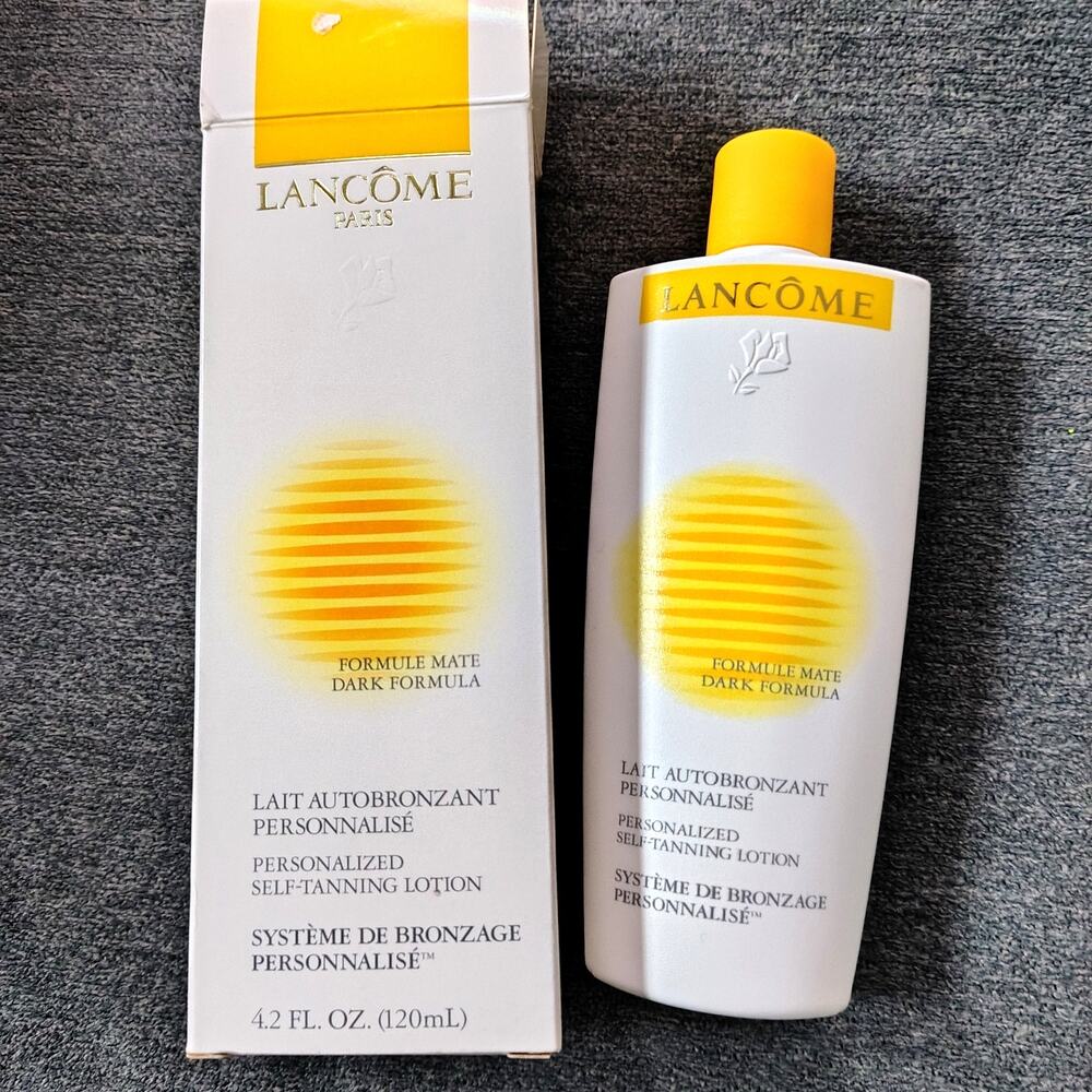 Lancome Paris Personalized Self Tanning Lotion Dark Formula 4.2 fl oz NEW Sealed